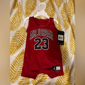 JORDAN BABY ROMPER SIZE 6 MOS
